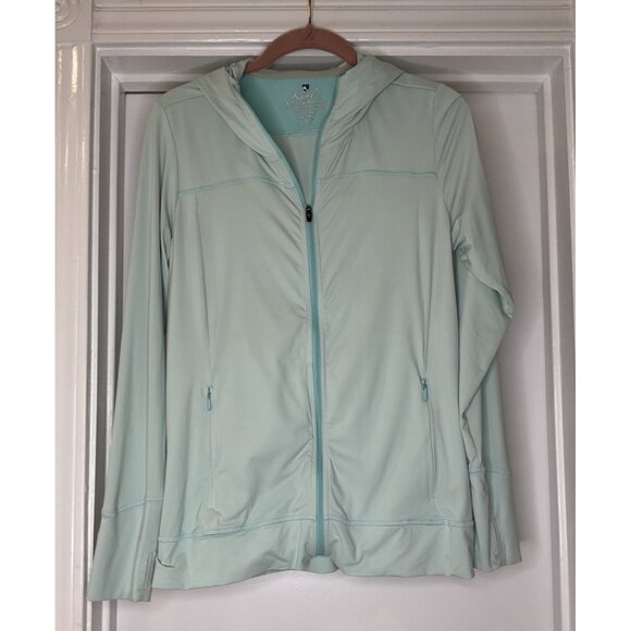 Kühl Women's Zip-Up Hoodie Jacket Mint Green Lightweight Full Zipper & Pockets S - Picture 1 of 6
